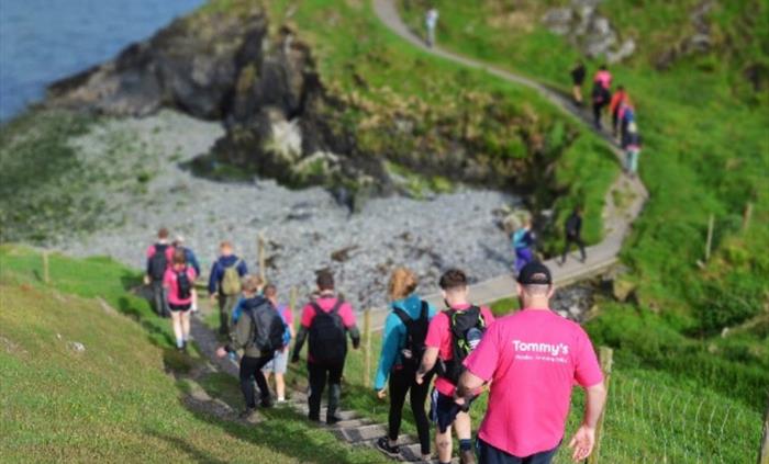 Group hiking challenge